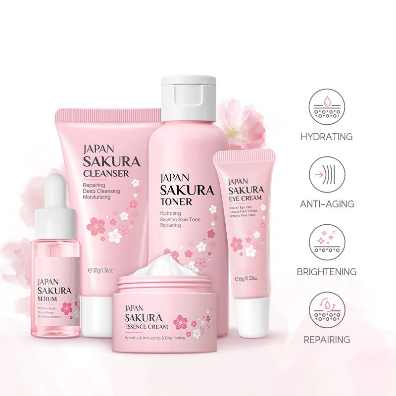 Sakura Nourish & Glow Skin Kit